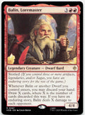 Balin, Loremaster NM R The Hobbit 87