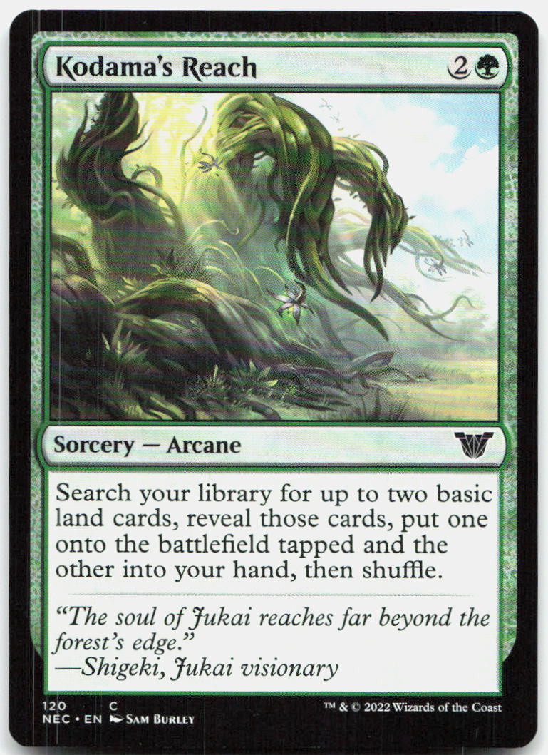 Kodama's Reach NM C Commander: Kamigawa: Neon Dynasty 120