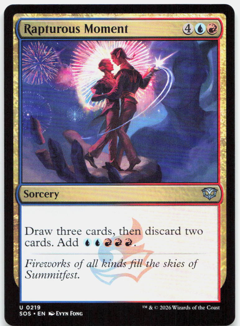 Rapturous Moment NM U Secrets of Strixhaven 219