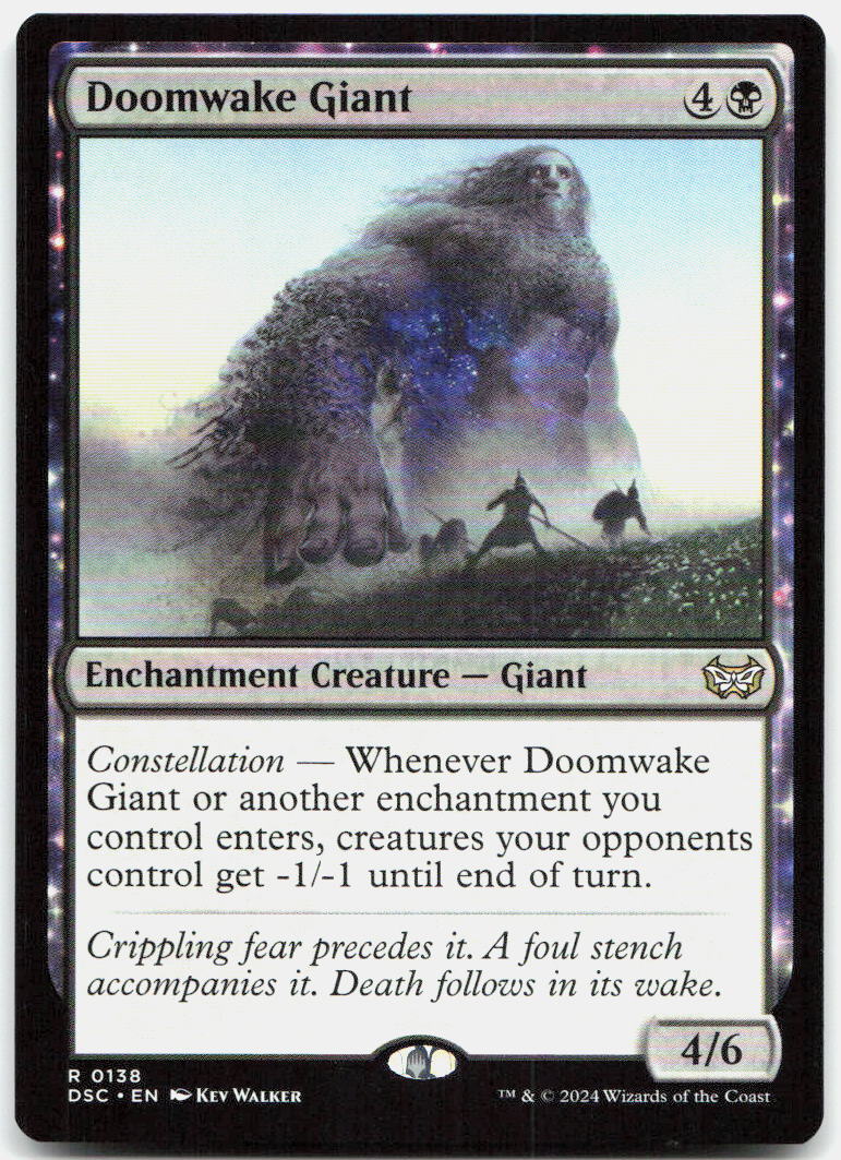 Doomwake Giant NM R Commander: Duskmourn: House of Horror 138