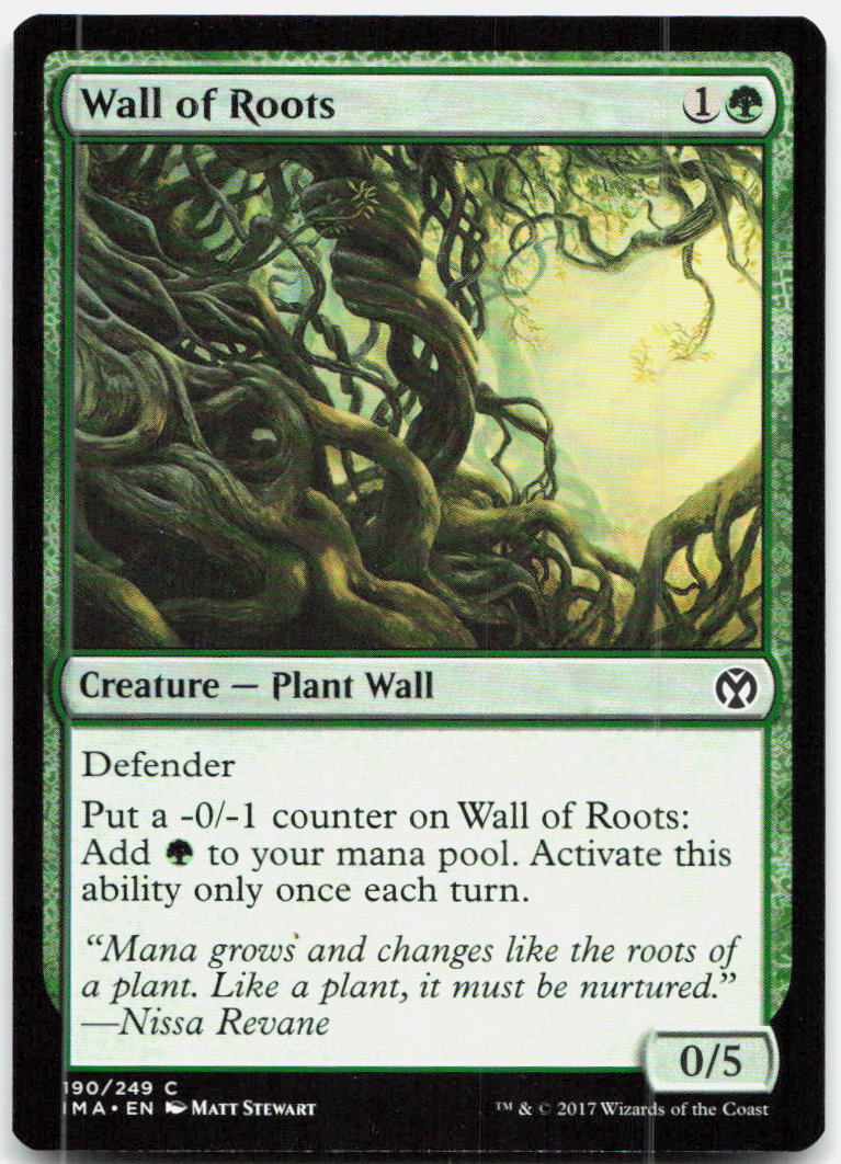 Wall of Roots NM C Iconic Masters 190