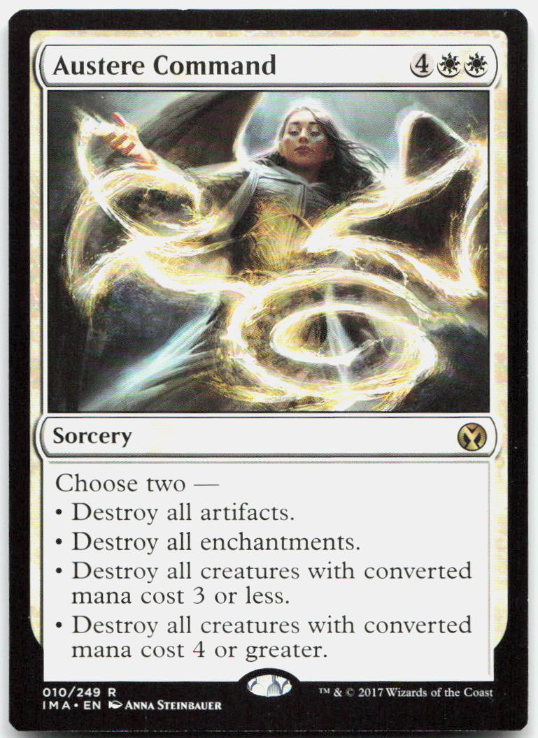 Austere Command NM R Iconic Masters 10