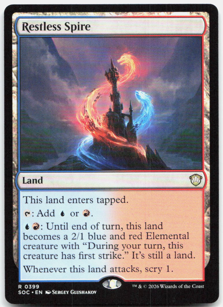 Restless Spire NM R Commander: Secrets of Strixhaven 399