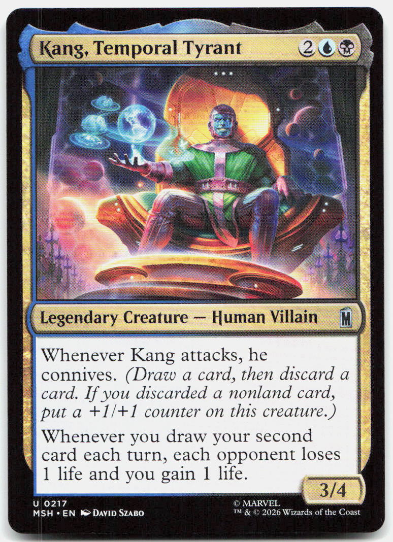 Kang, Temporal Tyrant NM U Marvel Super Heroes 217