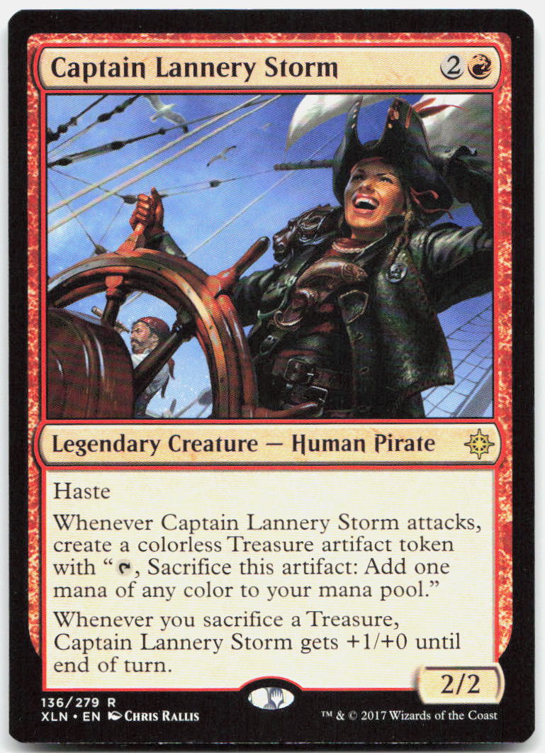Captain Lannery Storm NM R Ixalan 136