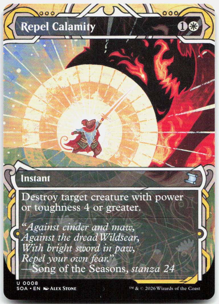 Repel Calamity NM U Secrets of Strixhaven: Mystical Archive 8