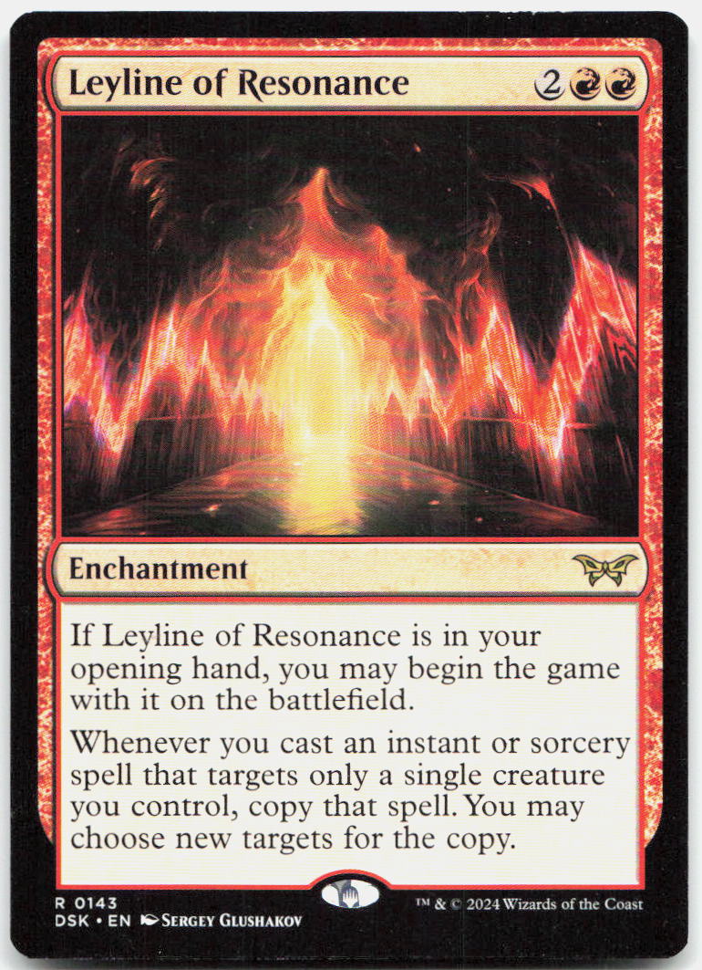 Leyline of Resonance NM R Duskmourn: House of Horror 143