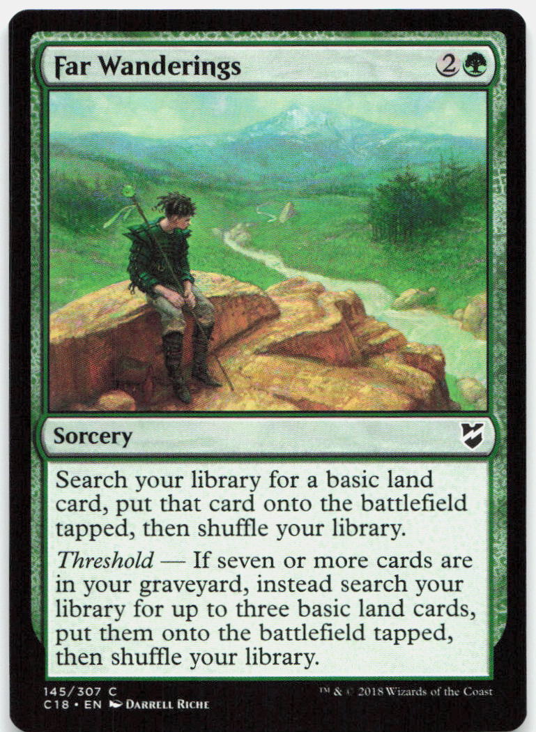 Far Wanderings NM C Commander 2018 145