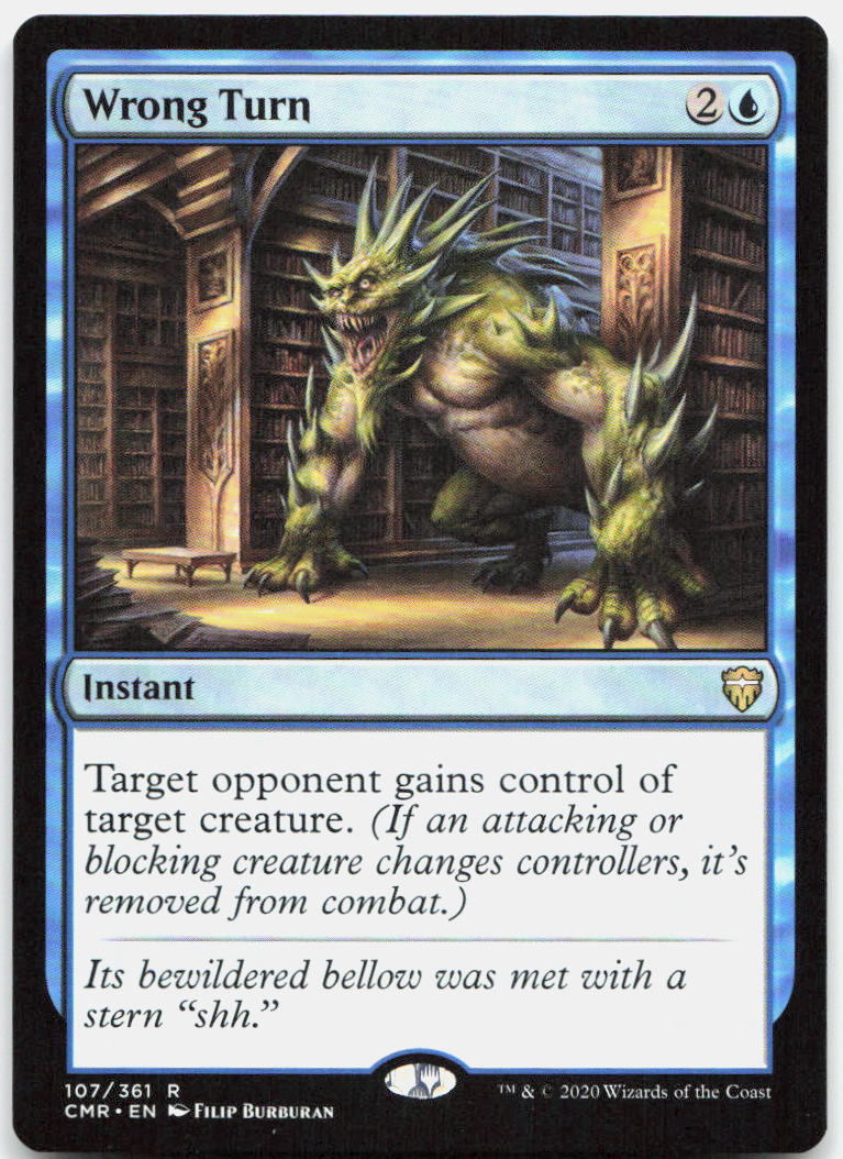 Wrong Turn NM R Commander Legends 107