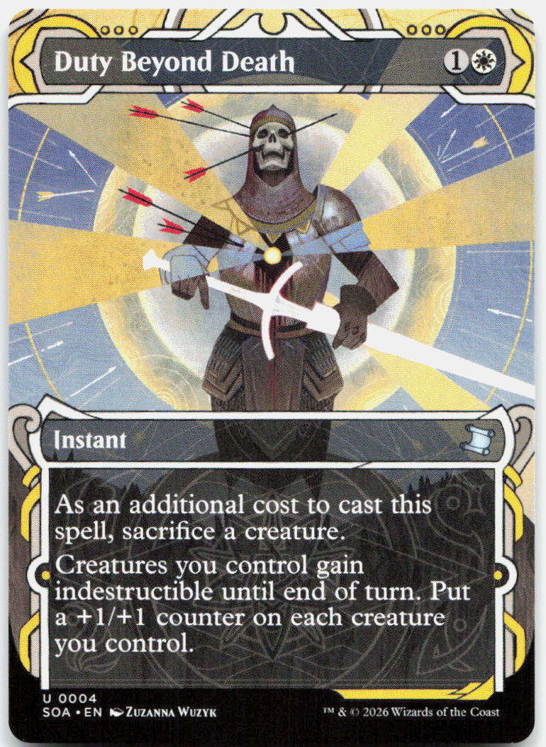Duty Beyond Death NM U Secrets of Strixhaven: Mystical Archive 4