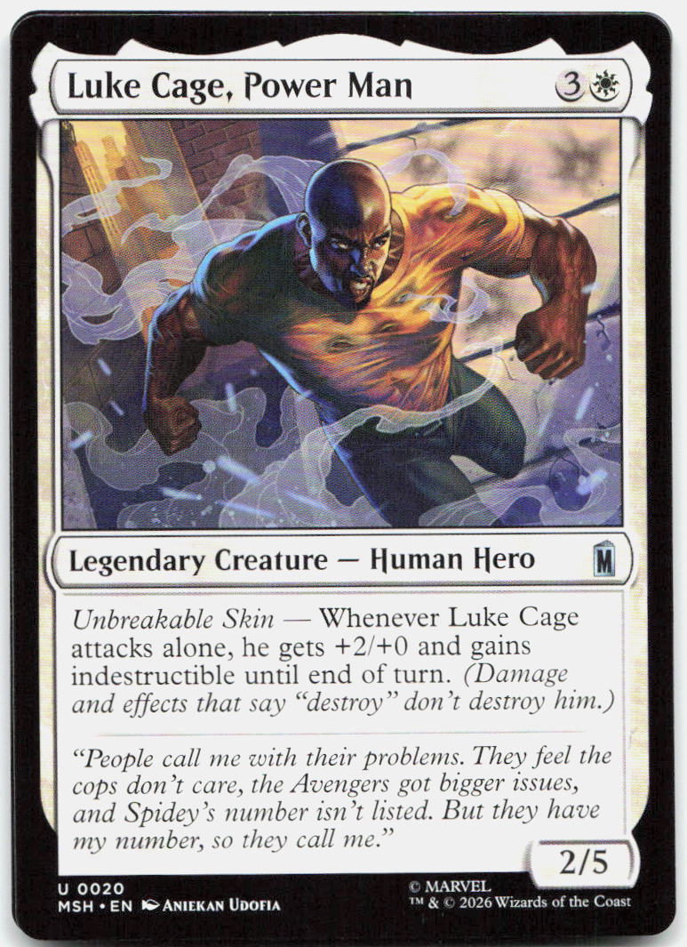 Luke Cage, Power Man NM U Marvel Super Heroes 20