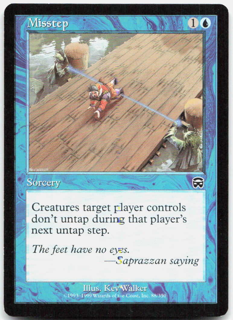 Misstep NM C Mercadian Masques 88