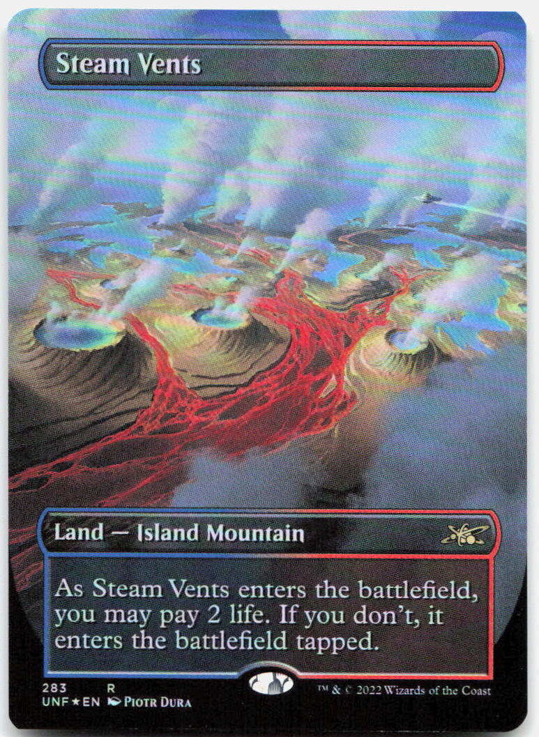 Steam Vents (Borderless) NM Foil R Unfinity 283