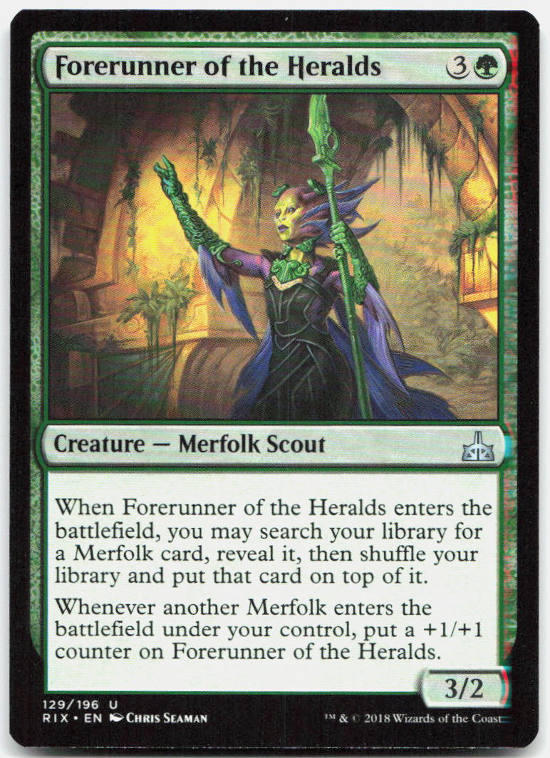 Forerunner of the Heralds NM U Rivals of Ixalan 129