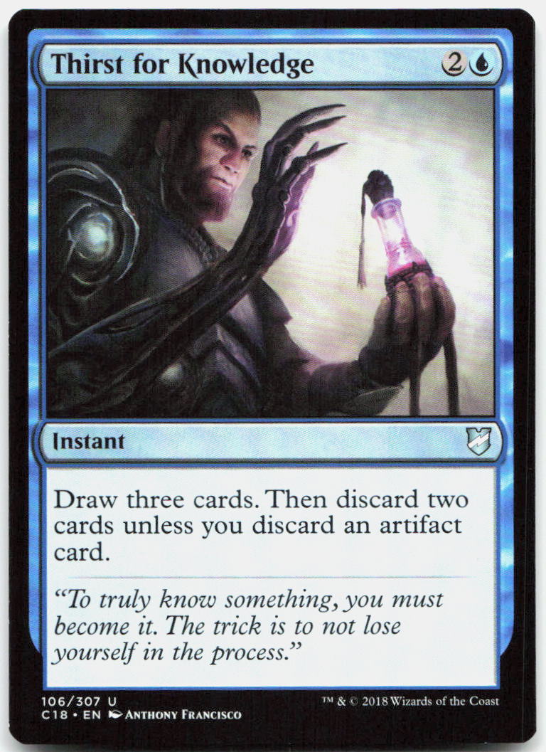 Thirst for Knowledge NM U Commander 2018 106
