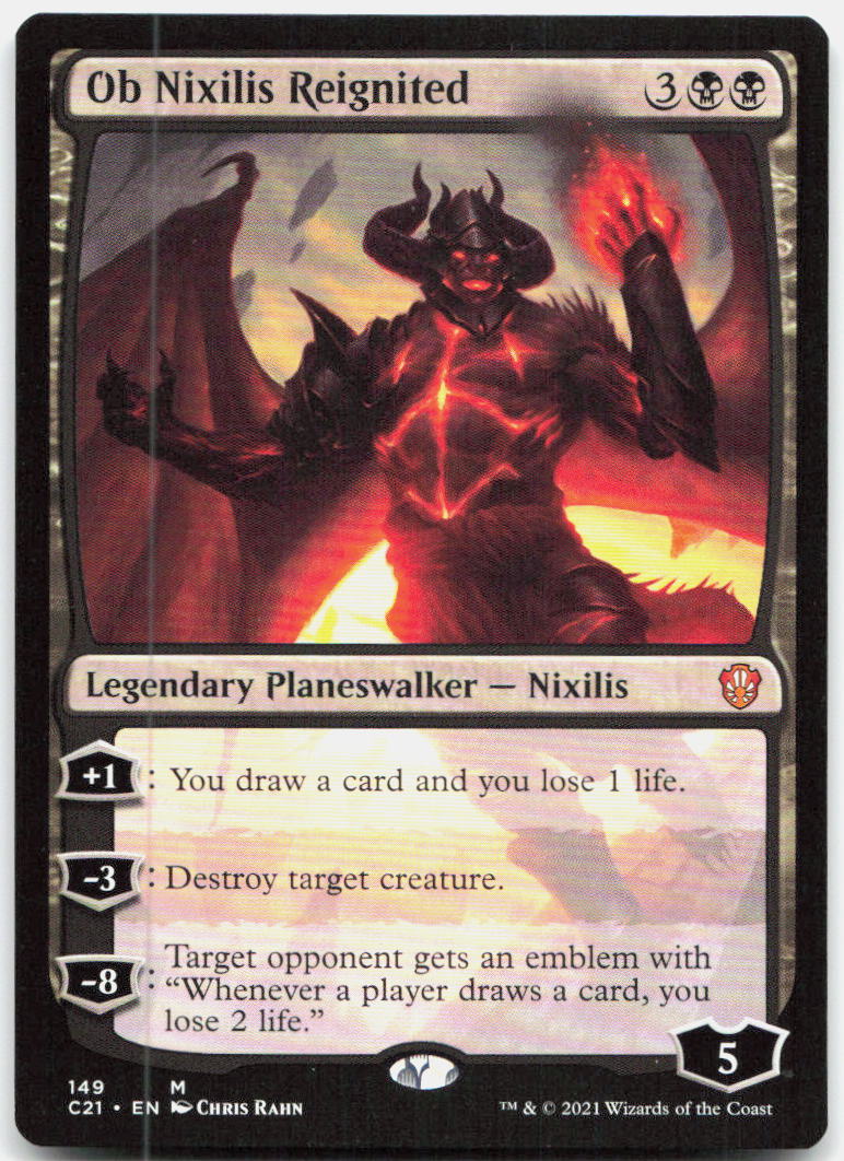 Ob Nixilis Reignited NM M Commander 2021 149