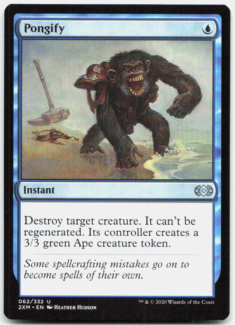 Pongify NM U Double Masters 62