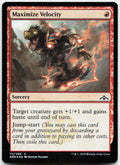 Maximize Velocity NM Foil C Guilds of Ravnica 111