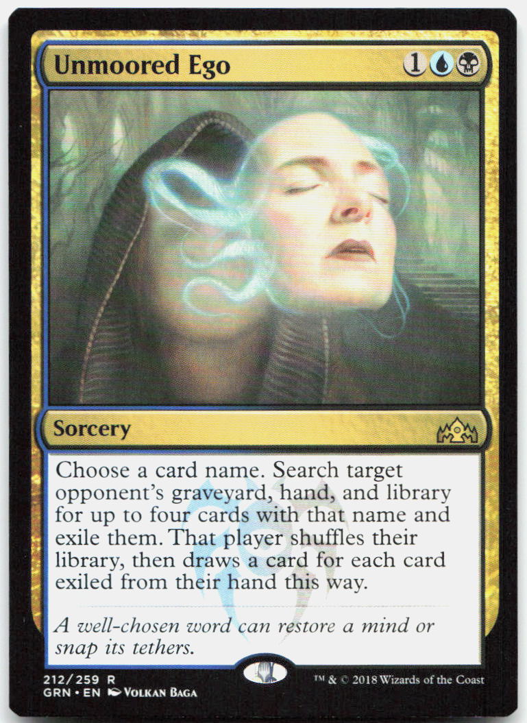 Unmoored Ego NM R Guilds of Ravnica 212