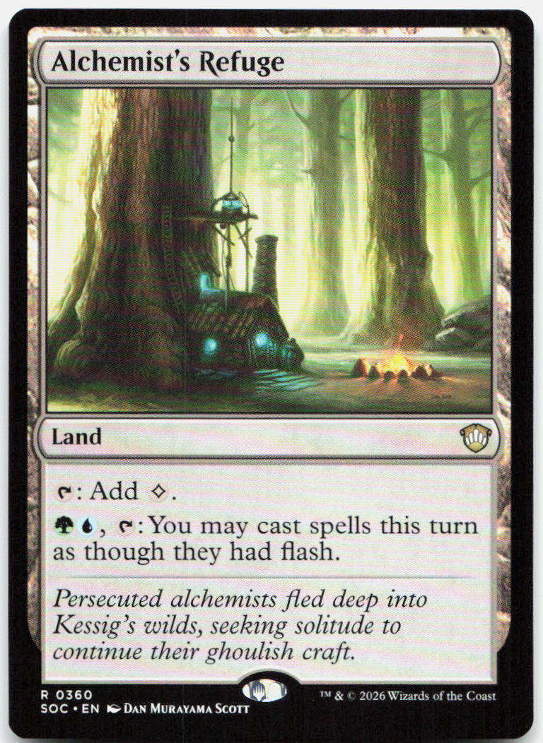 Alchemist's Refuge NM R Commander: Secrets of Strixhaven 360