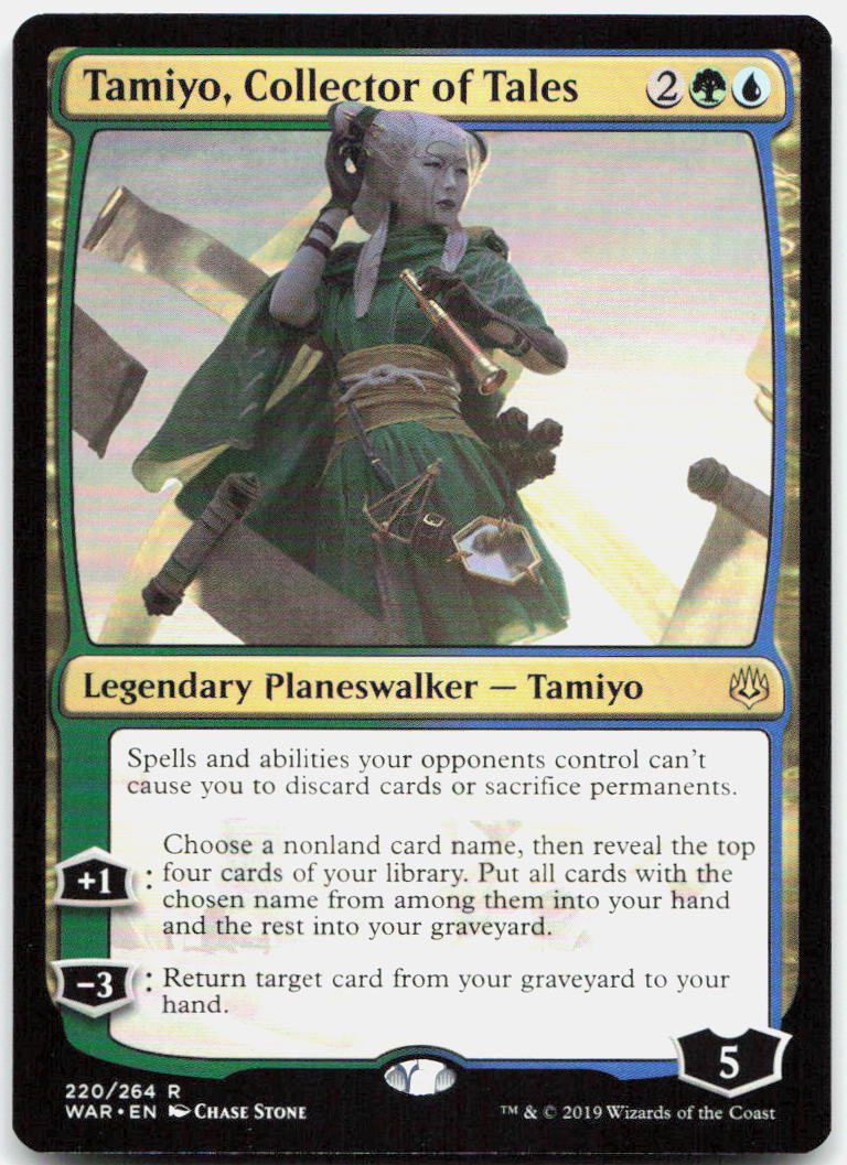 Tamiyo, Collector of Tales NM R War of the Spark 220