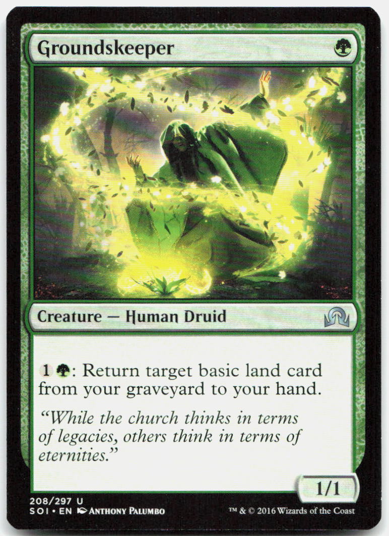 Groundskeeper NM U Shadows over Innistrad 208