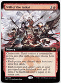 Will of the Jeskai (Extended Art) NM R Commander: Tarkir: Dragonstorm 80