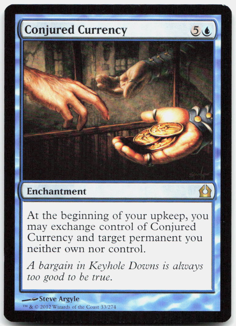 Conjured Currency NM R Return to Ravnica 33