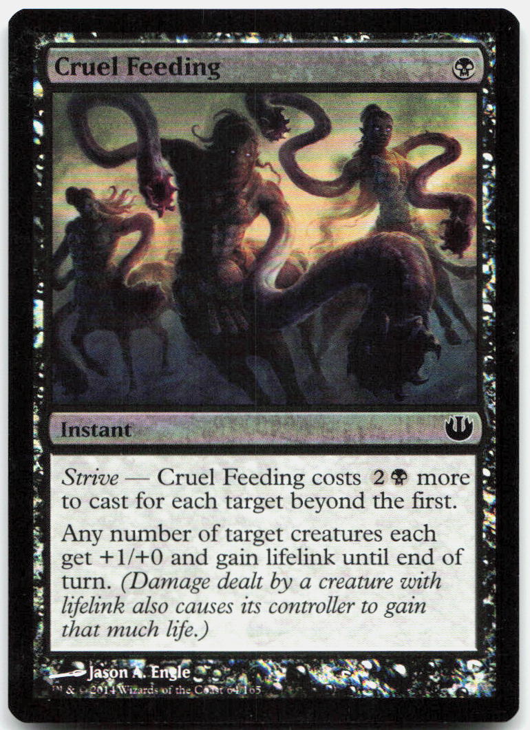 Cruel Feeding NM Foil C Journey Into Nyx 64