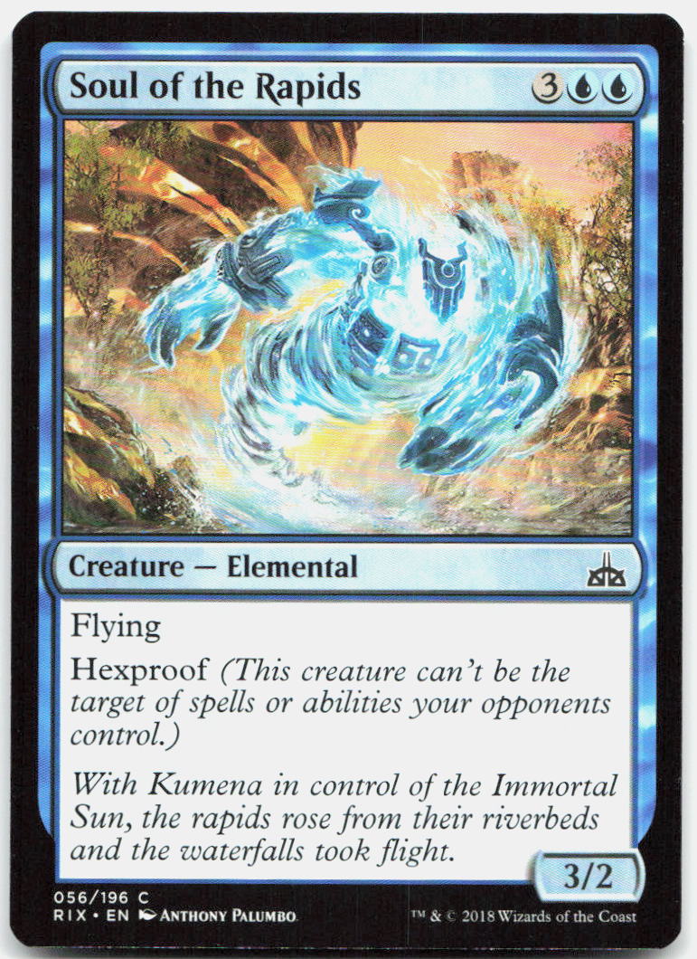 Soul of the Rapids NM C Rivals of Ixalan 56