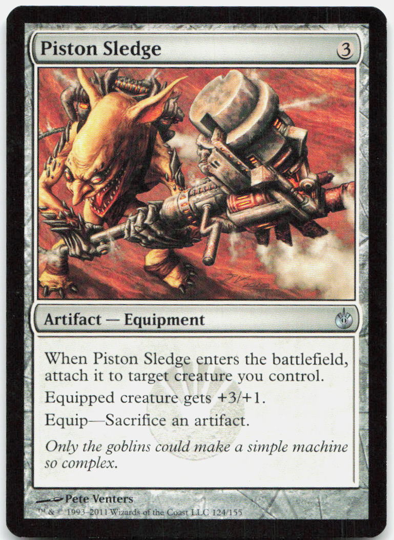 Piston Sledge NM U Mirrodin Besieged 124