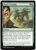 Nissa's Triumph NM U War of the Spark 170