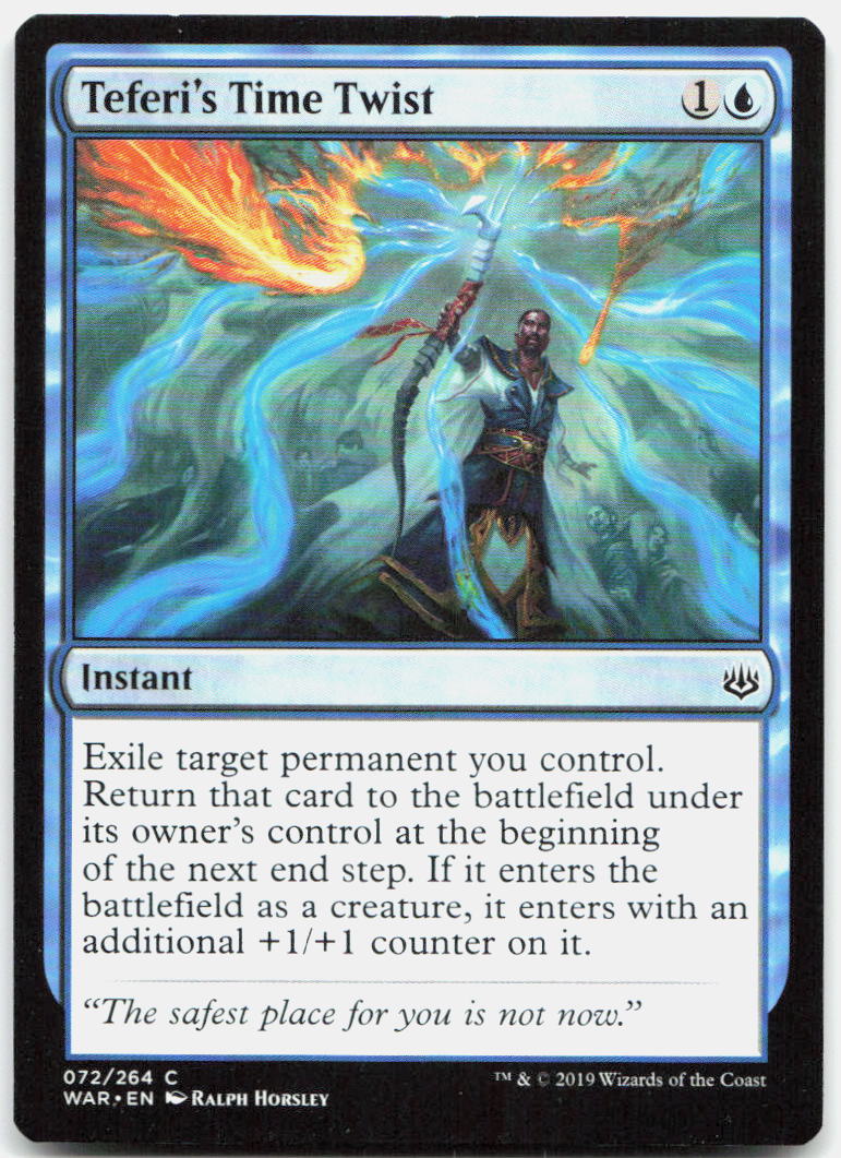 Teferi's Time Twist NM C War of the Spark 72
