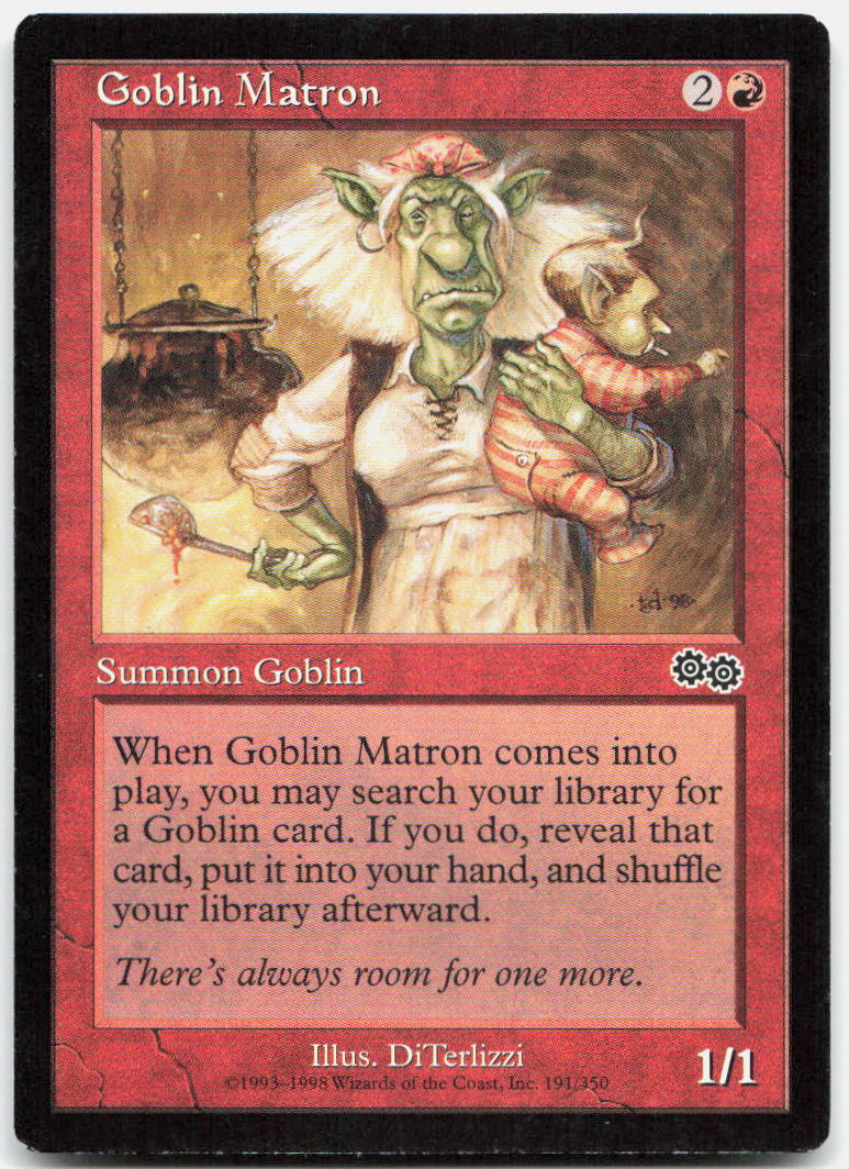 Goblin Matron NM C Urza's Saga 191