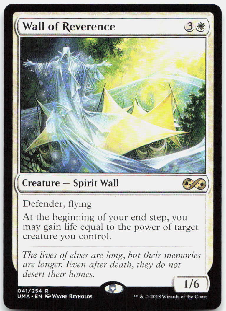 Wall of Reverence NM R Ultimate Masters 41