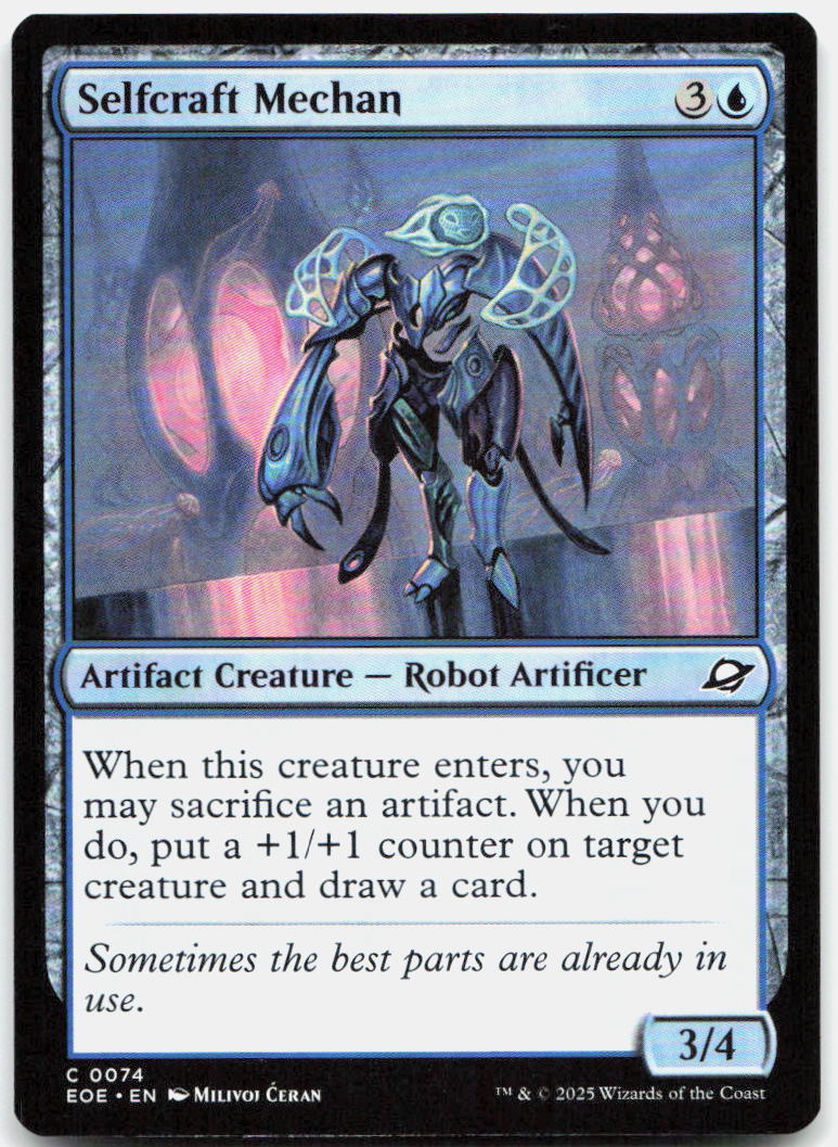 Selfcraft Mechan NM C Edge of Eternities 74