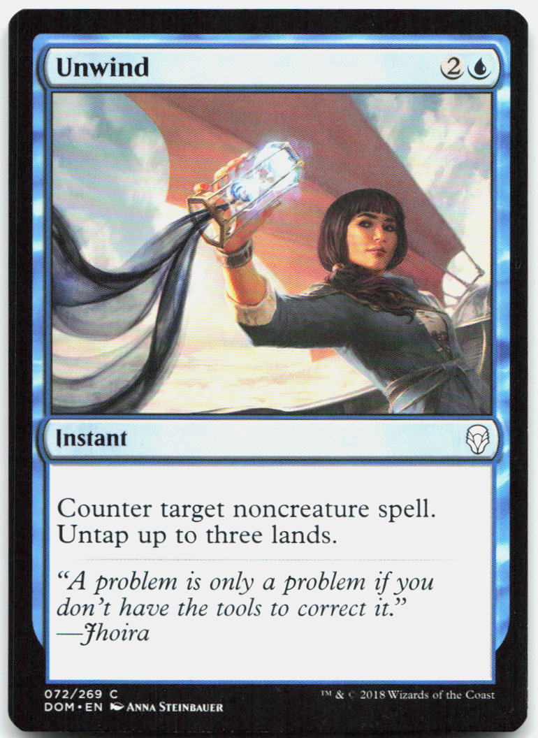 Unwind NM C Dominaria 72