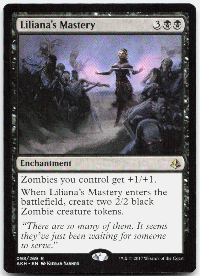 Liliana's Mastery NM R Amonkhet 98