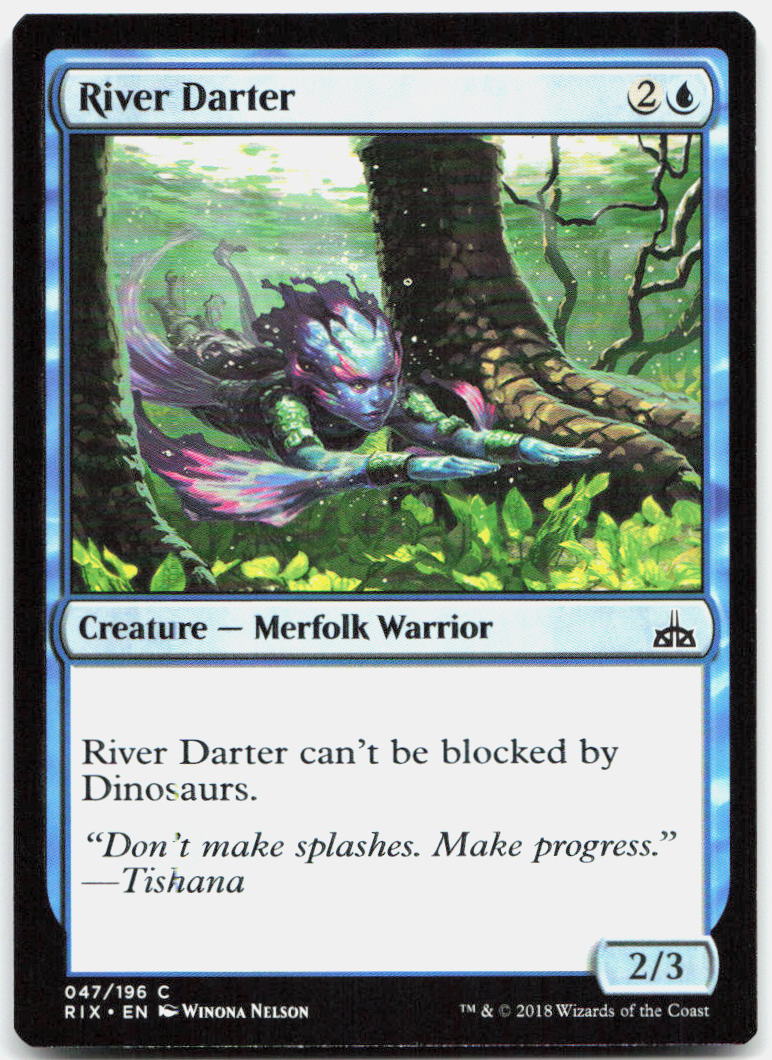 River Darter NM C Rivals of Ixalan 47