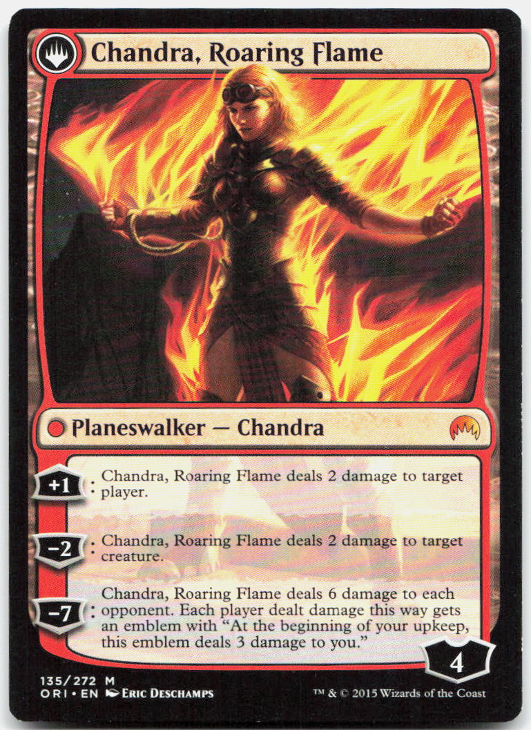 Chandra, Fire of Kaladesh NM M Magic Origins 135