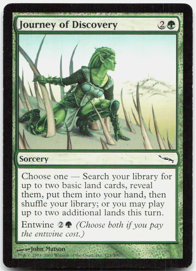 Journey of Discovery NM C Mirrodin 123