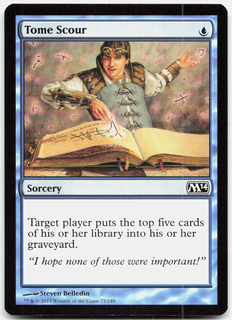 Tome Scour NM C Magic 2014 (M14) 75