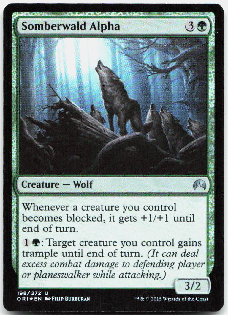 Somberwald Alpha NM Foil U Magic Origins 198