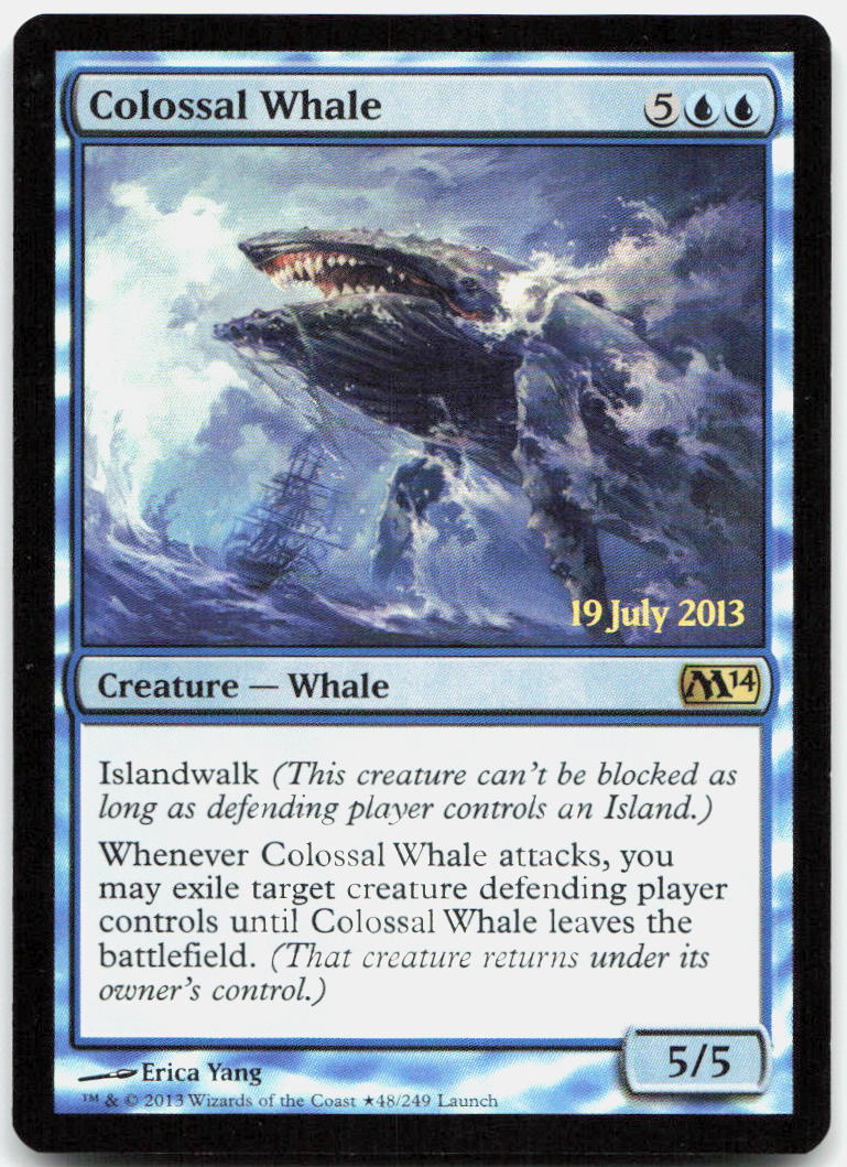 Colossal Whale NM Foil P Launch Party & Release Event Promos 48