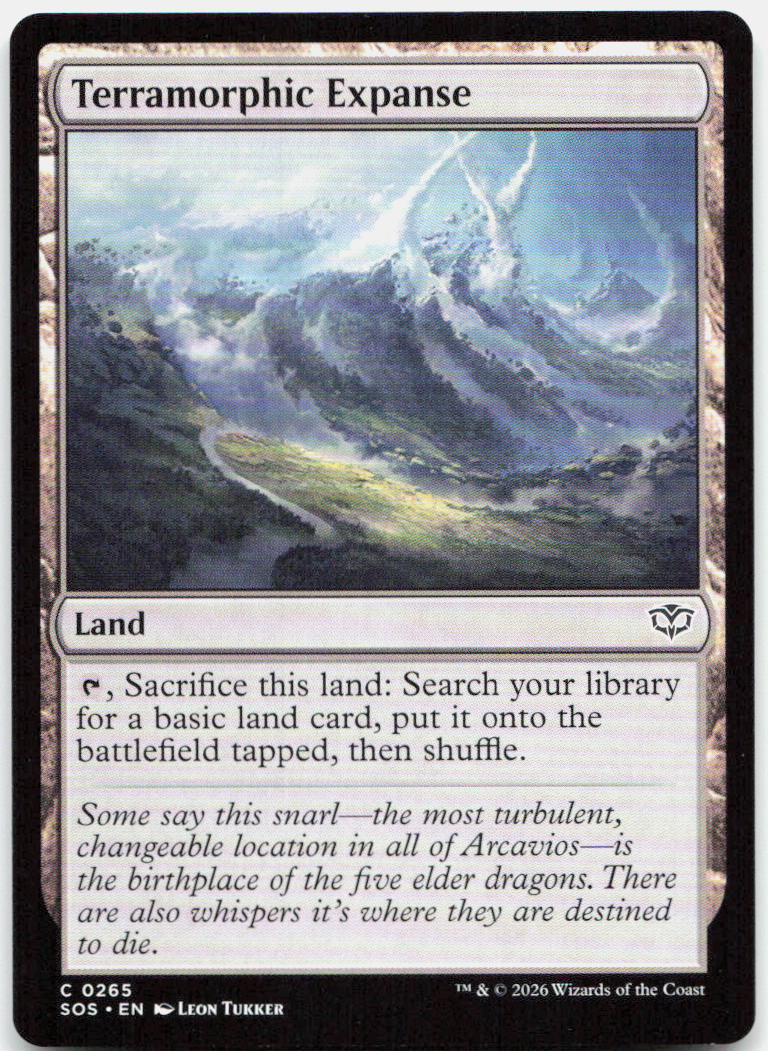 Terramorphic Expanse NM C Secrets of Strixhaven 265