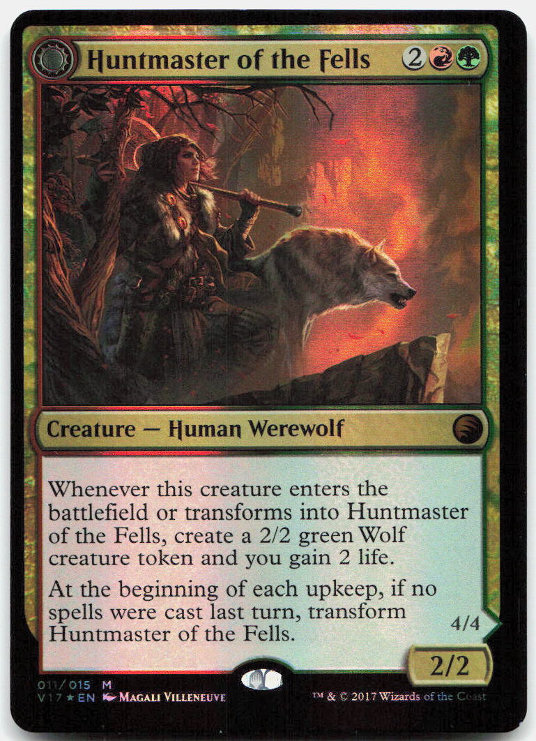 Huntmaster of the Fells NM Foil M From the Vault: Transform 11