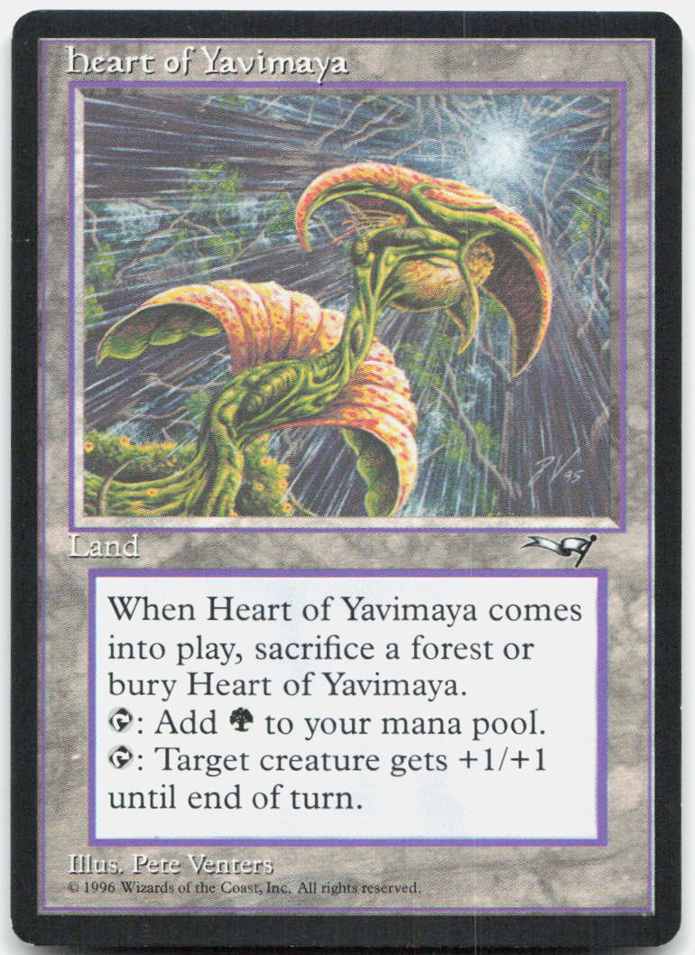 Heart of Yavimaya NM R Alliances