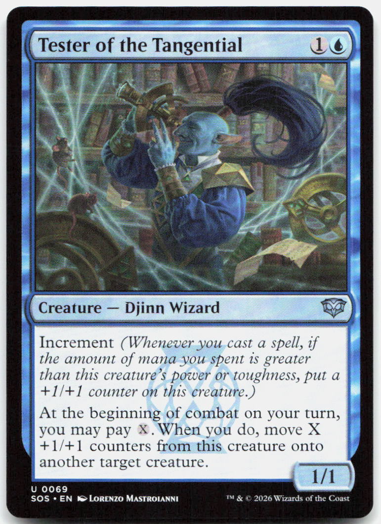 Tester of the Tangential NM U Secrets of Strixhaven 69