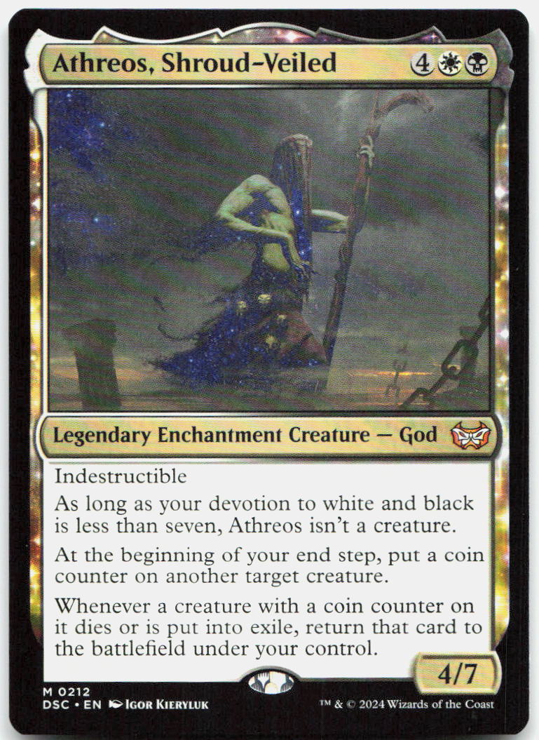 Athreos, Shroud-Veiled NM M Commander: Duskmourn: House of Horror 212