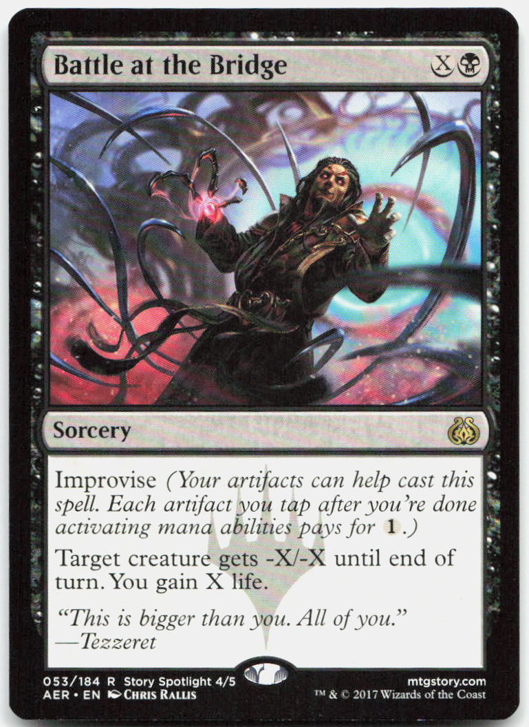 Battle at the Bridge NM R Aether Revolt 53